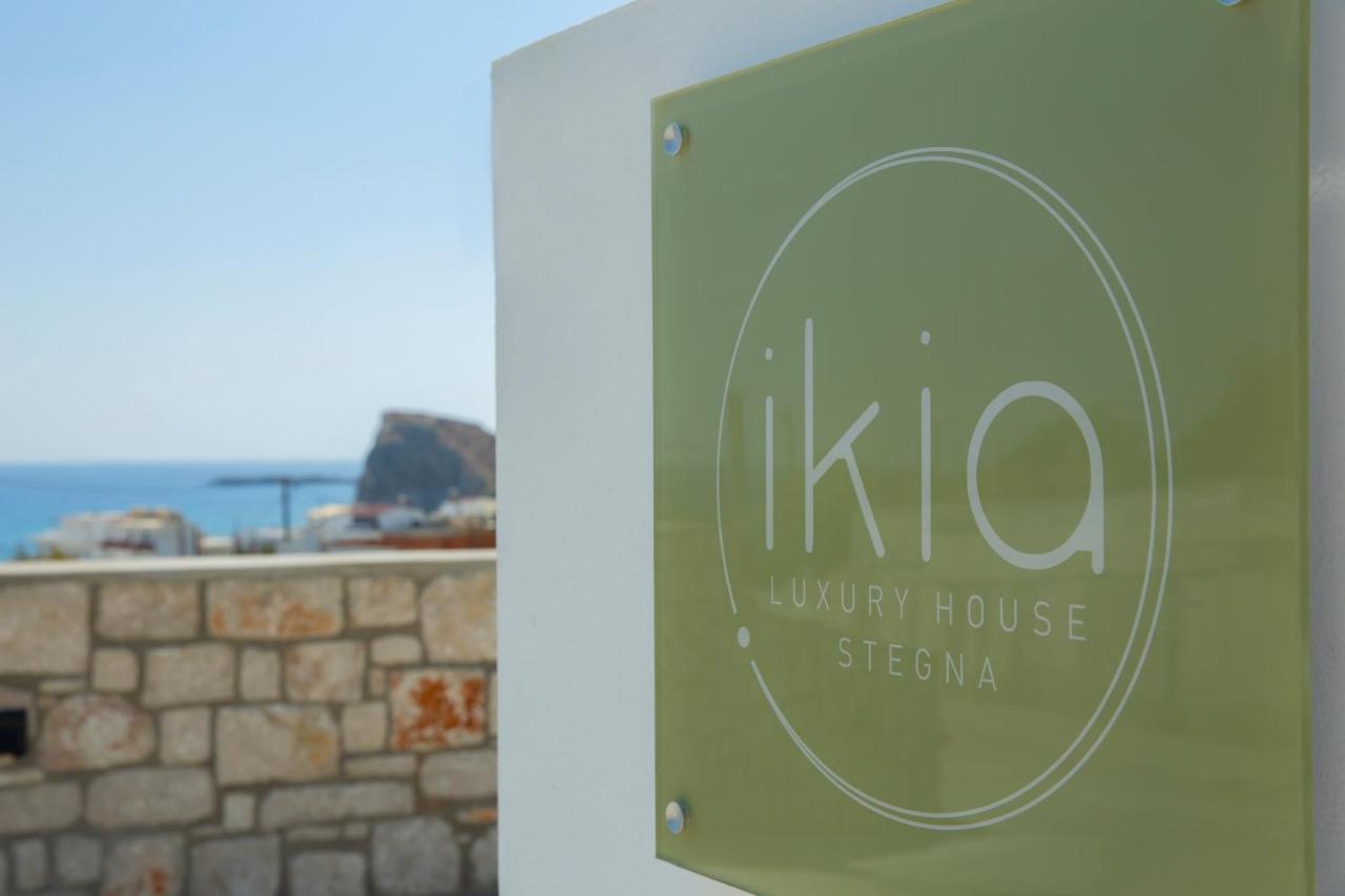 Villa Ikia Seascape At Stegna Archangelos  Exterior foto